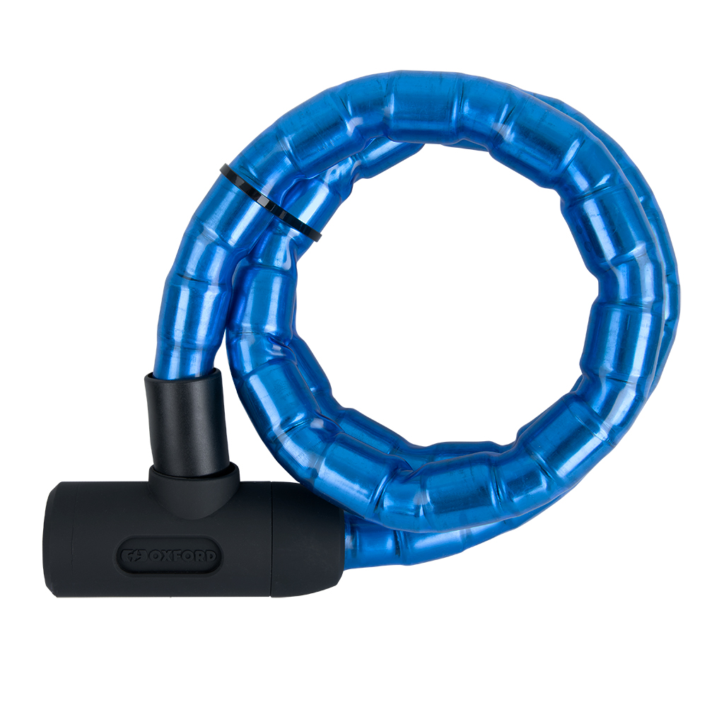 Oxford Oxford Barrier Armoured Cable 1.4mx25mm Blue